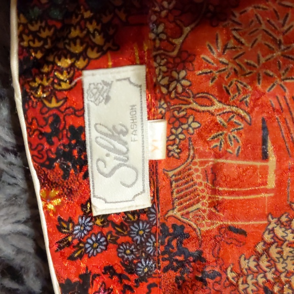 Vintage Oriental pajamas size XL - Picture 4 of 6